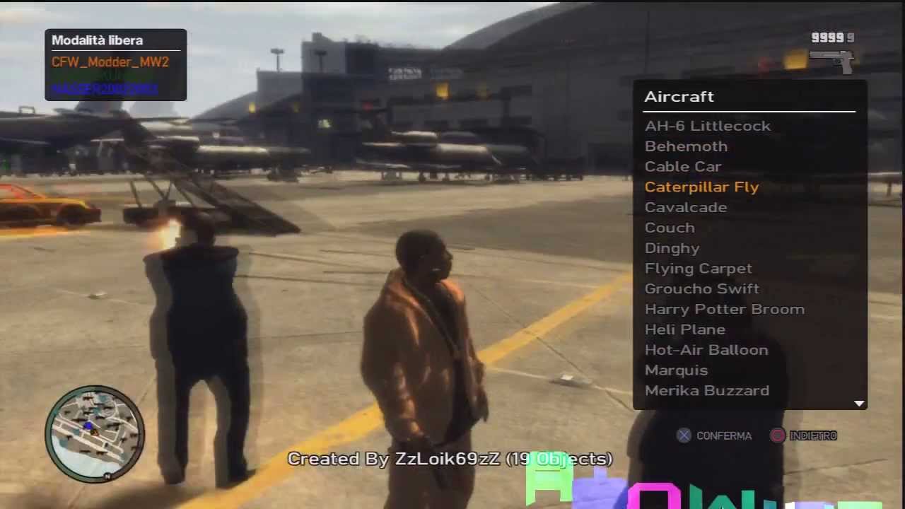 [PS3/GTA4] Mod Menu Major Distribution 1.8 + Download.