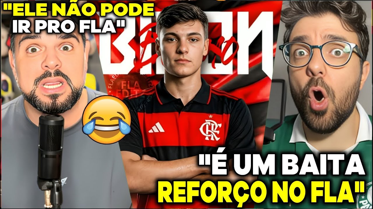 😱BRENO BIDON NO FLAMENGO! CHICO GARCIA REAGIU EM CHOQUE E A MIDIA PALMEIRENSES FICOU ABISMADA