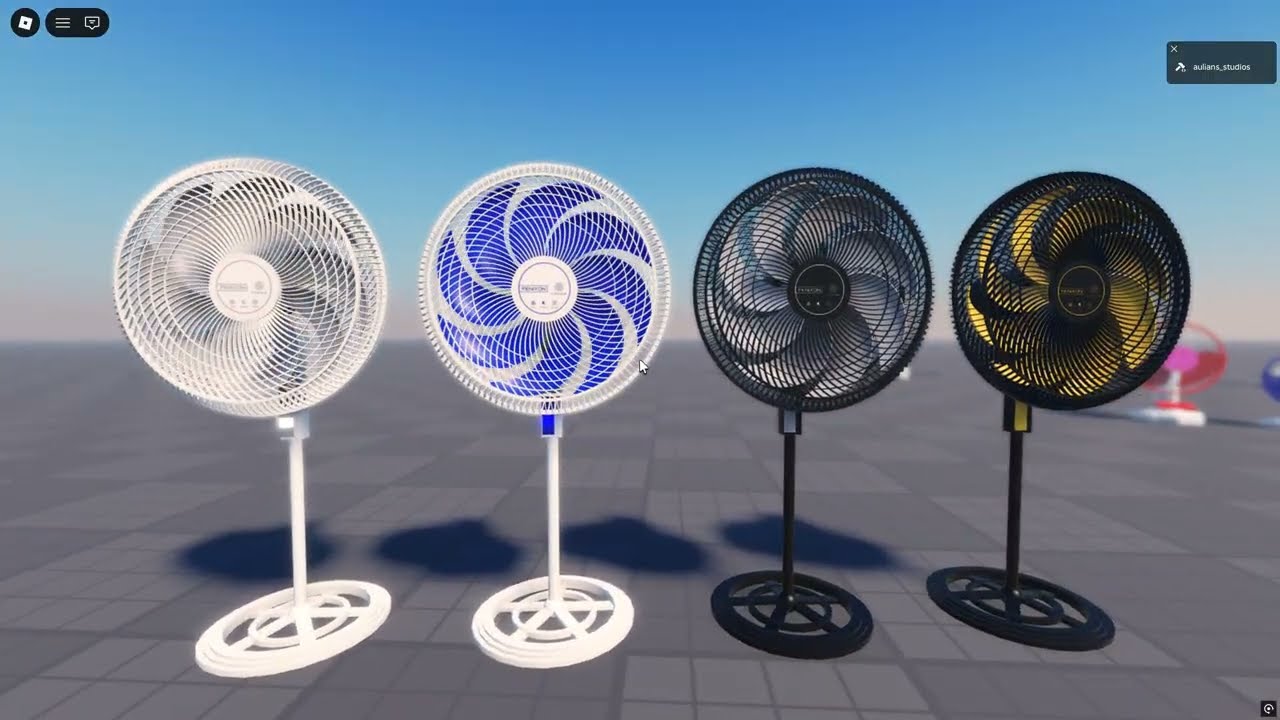 Wobbly Fan Spinning at MAX SPEED In Roblox