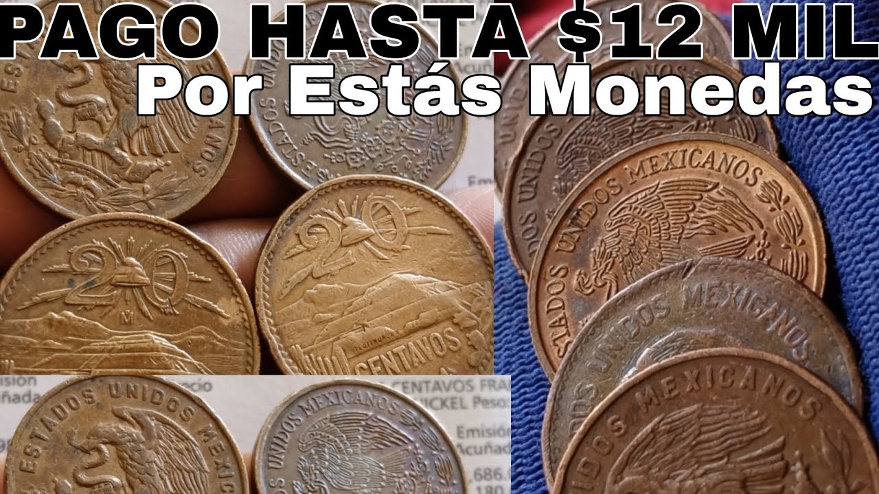 PAGO HASTA $12 MIL PESOS POR ESTAS MONEDAS ANTIGUAS MEXICANAS....