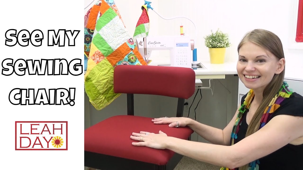 Sewing Chair with Storage Compartment - Organize Your Sewing Space!