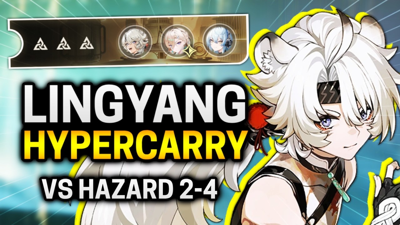 HE CAN CLEAR?! Lingyang vs Hazard 2-4! - Tower of Adversity [Wuthering Waves 3.4]