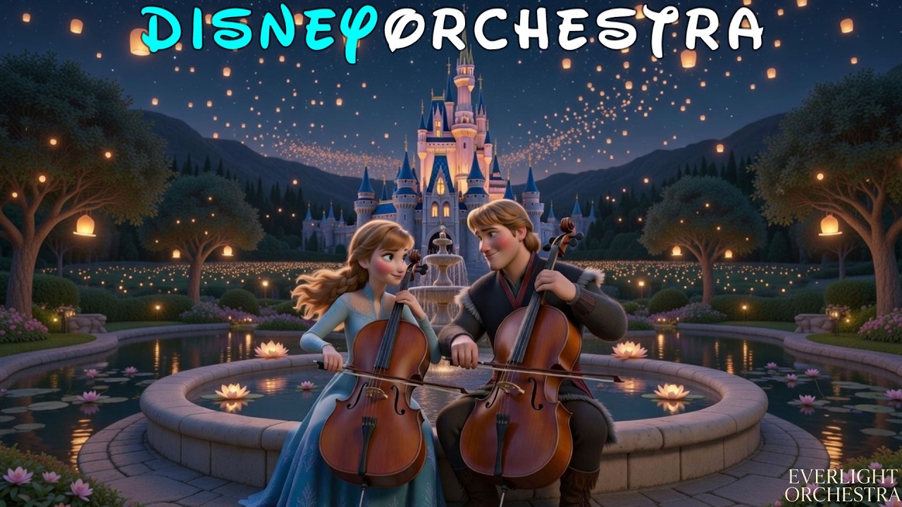 Disney Orchestra – Anna & Kristoff by the Castle ✨ Magical Ambience & Romantic Music