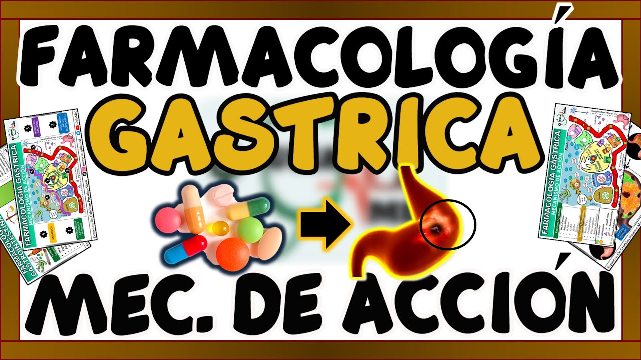 FARMACOLOGÍA GASTROINTESTINAL CLASIFICACIÓN Y MECANISMO DE ACCIÓN | GuiaMed