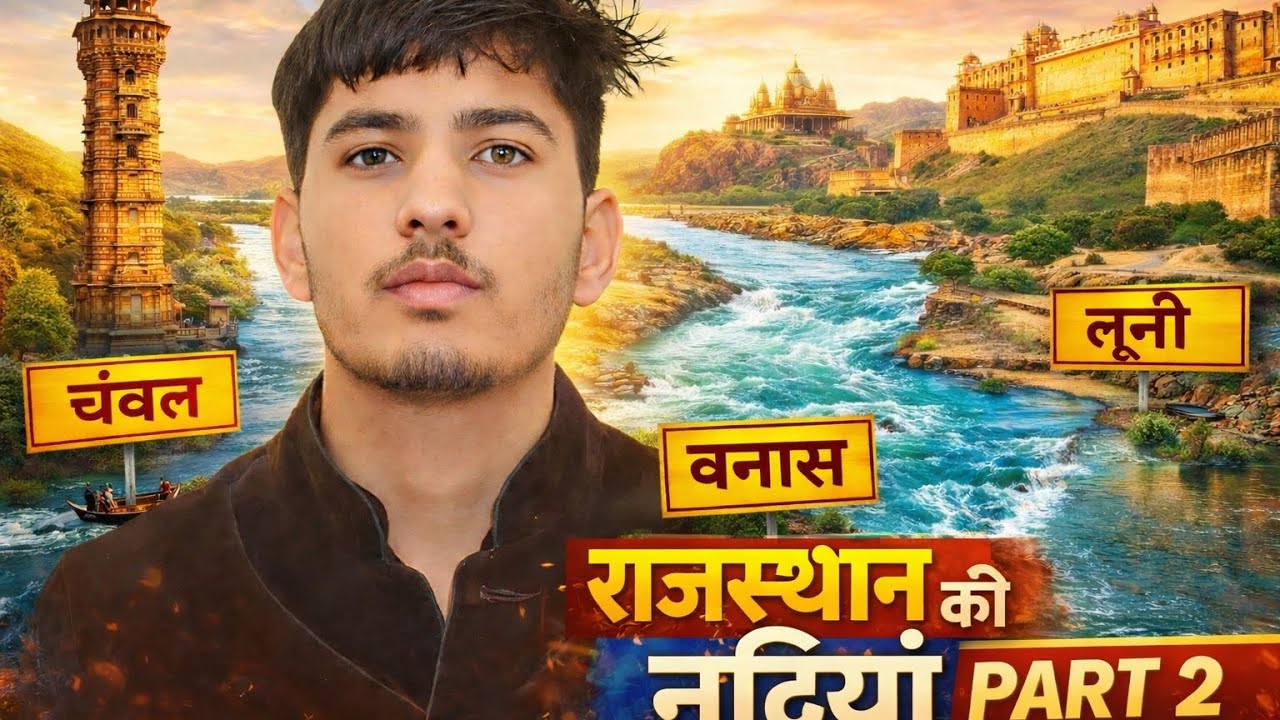  राजस्थान की नदियाँ। Part-2