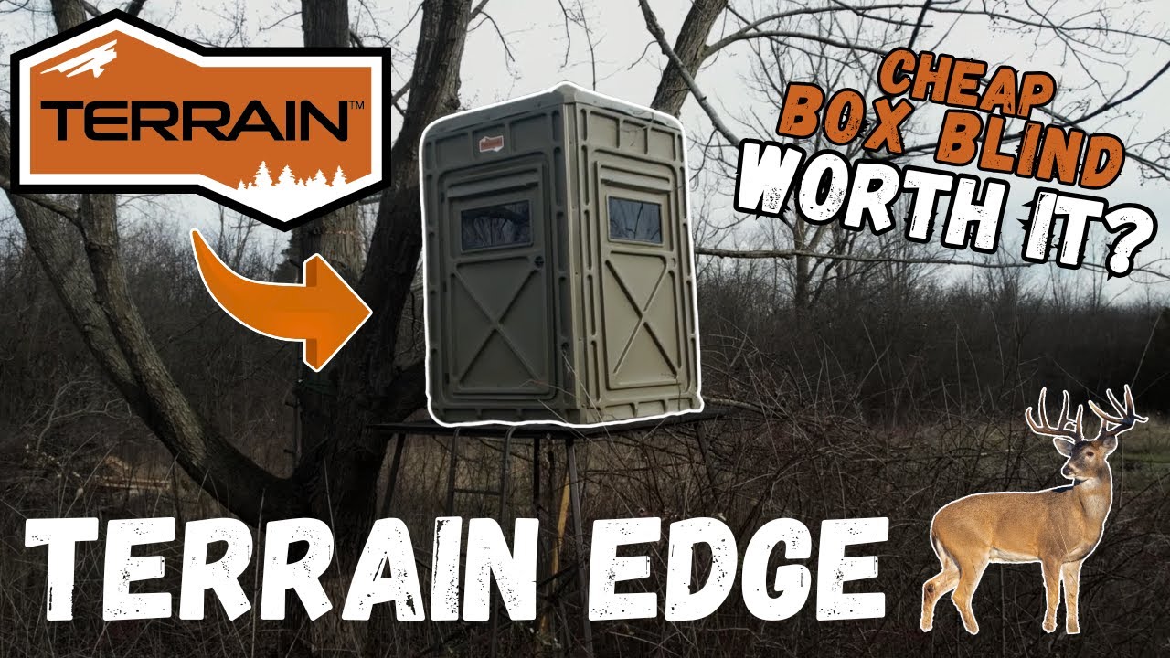 CHEAP Enclosed Box Blind Worth it? (Terrain Edge)