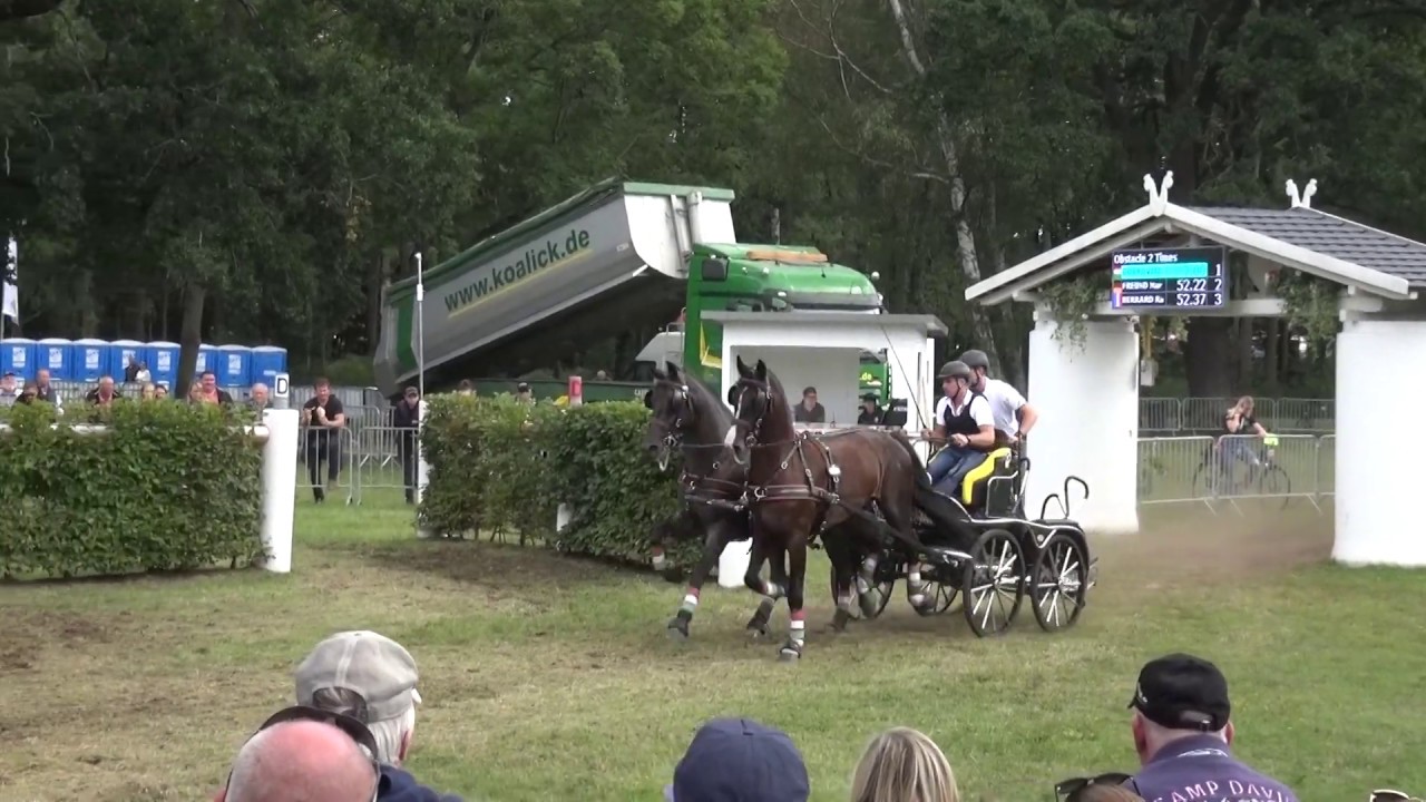 J&oacute;zsef DOBROVITZ Jr. (HUN) FEI CH-M-AH2, Drebkau (GER), marathon driving, obst. Nr. 2, 14.09.2019