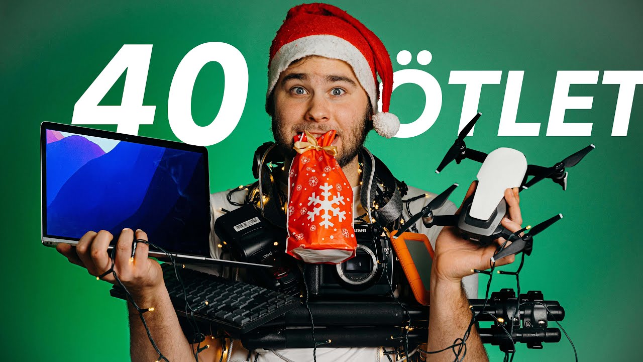 40 AJÁNDÉK ÖTLET FOTÓSOKNAK!