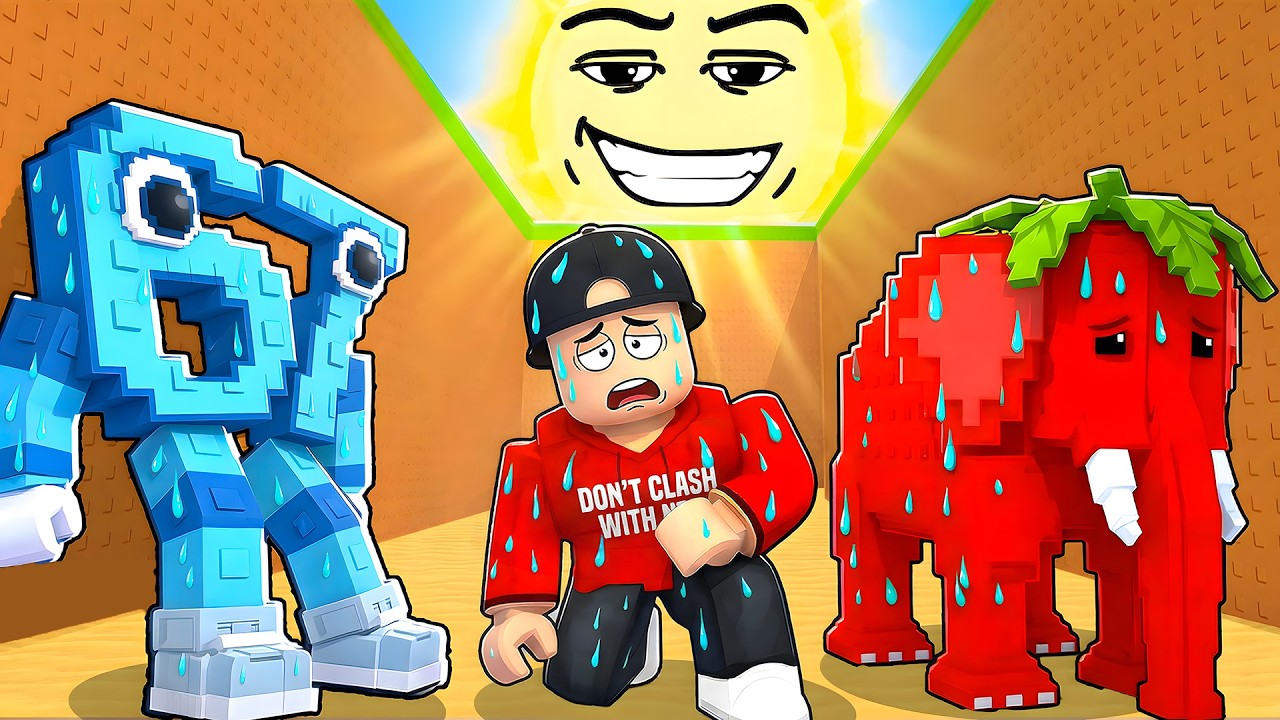 ROBLOX SURVIVE HEAT FOR BRAINROTS..
