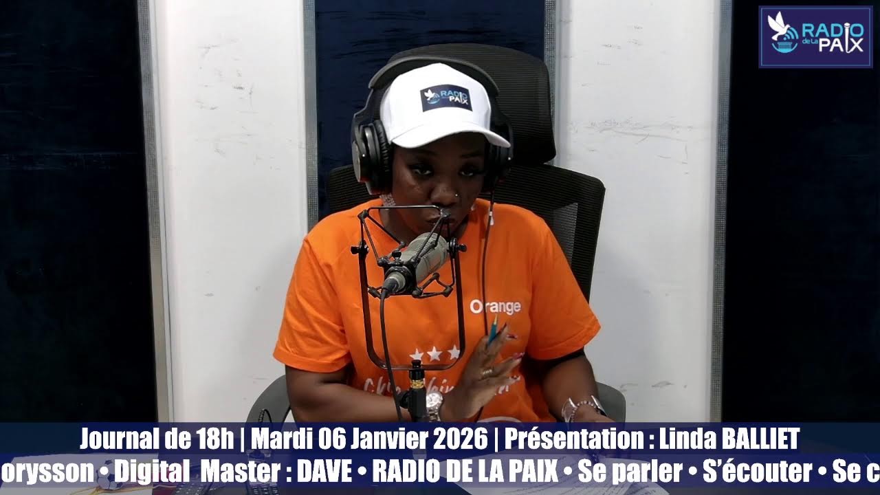 📰 Journal de 18h | Mardi 06 Janvier 2026 | Linda BALLIET