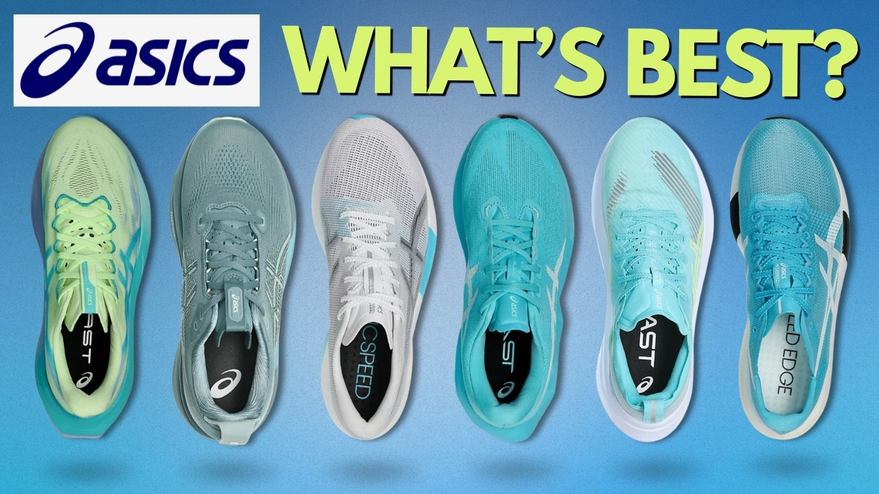 Честный обзор всех беговых кроссовок ASICS (линейка 2026 года)