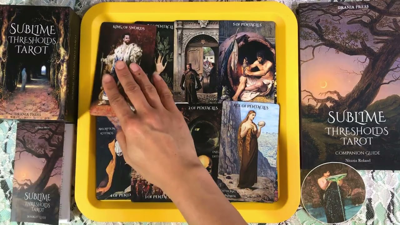 AKU348 - Day 345 /365 Day #kickstarter Sublime Thresholds Tarot - 1st Edition #unboxing #flipthrough