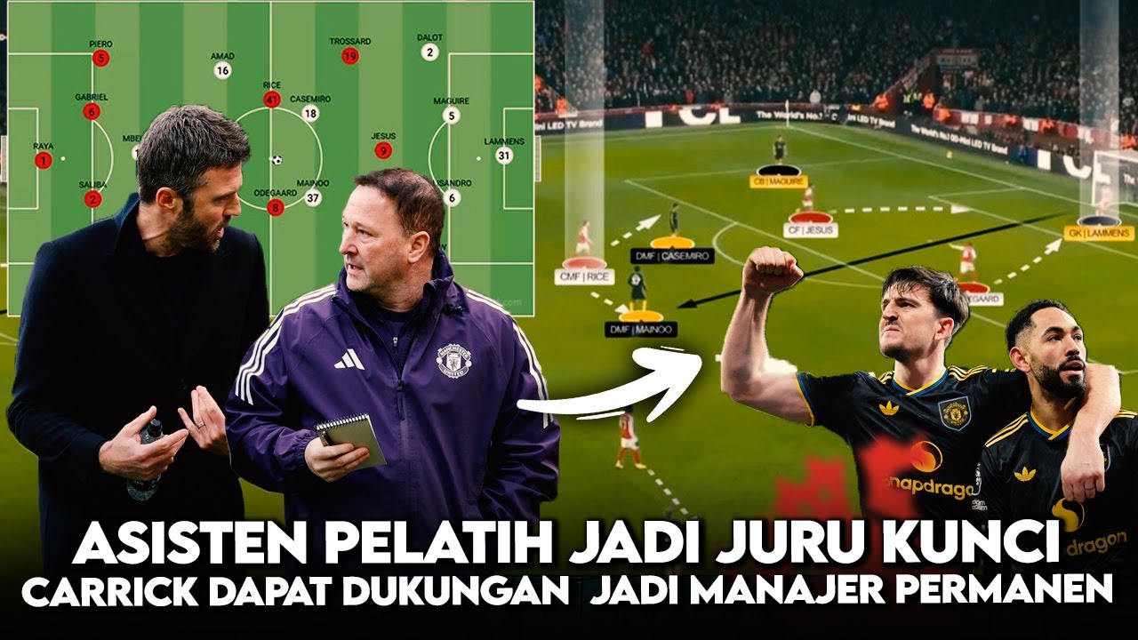🚨Pelatih 'Arogan' Steve Holland Didikan Ancelotti Jadi Kunci MU🔥Carrick Di Dukung Jadi Manajer Tetap
