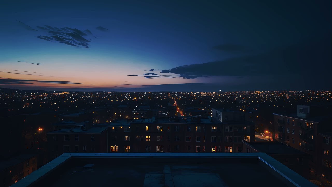 falling asleep to the city's hum 🌃 (deep sleep ambient)