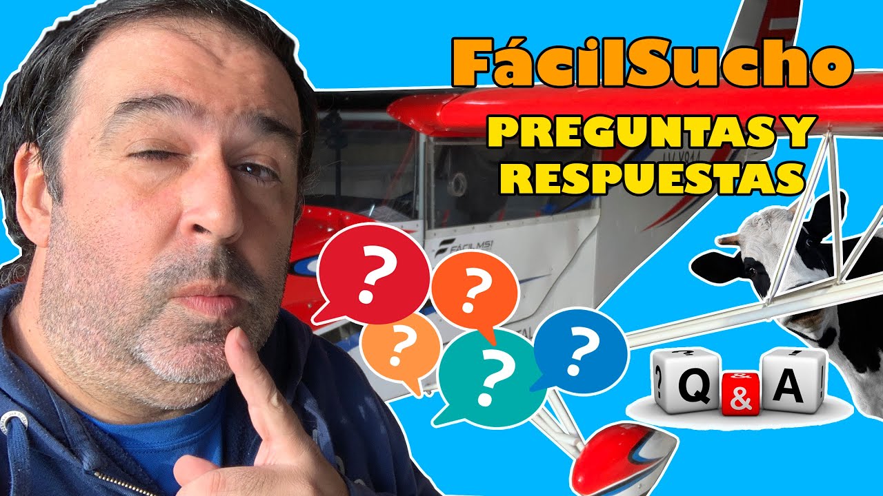 ❓​ Preguntas y Respuestas - Q&A - F&aacute;cil MS 1/3 Avi&oacute;n Experimental Argentino
