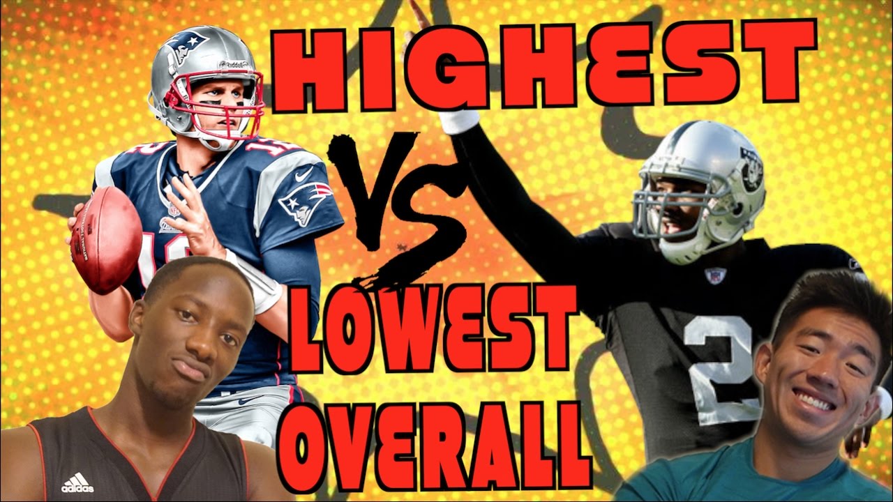 HIGHEST vs LOWEST OVERALL DRAFT CHAMPS CHALLENGE W/ KayKayes!!