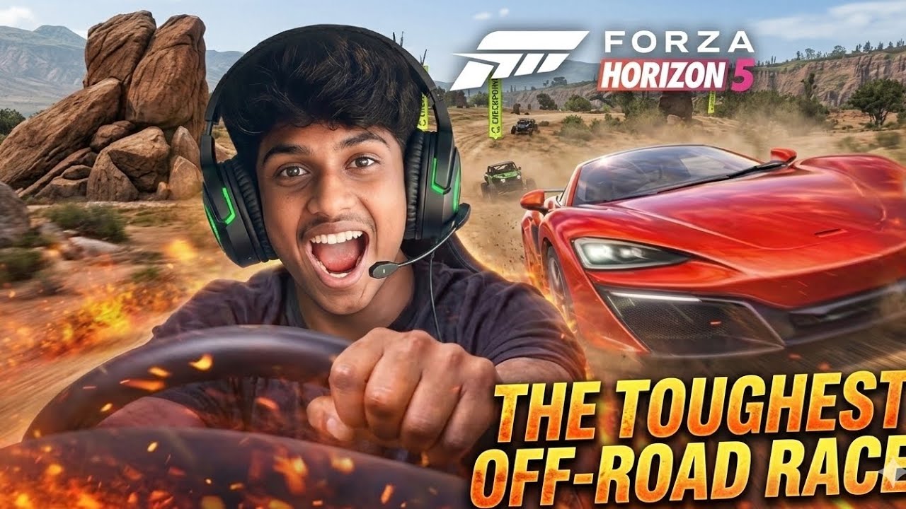 This Off-Road Race Almost Broke My Car! | Forza Horizon 5|#fh5#viralvideo