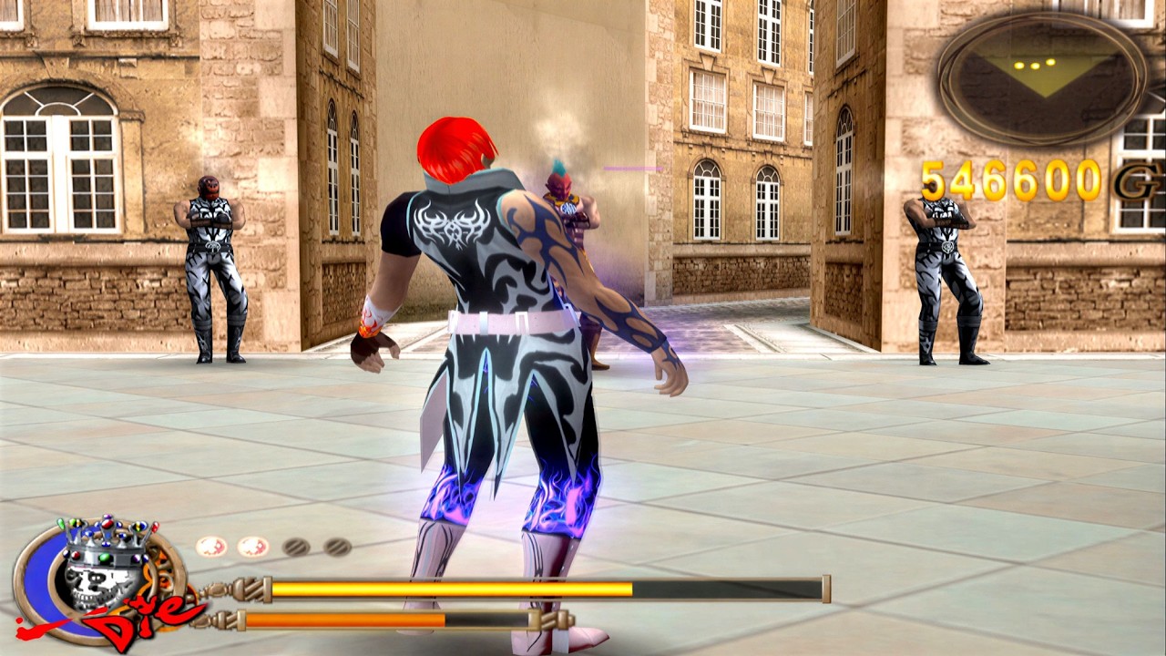 God Hand Azel Black X White Stage 5 Hard Gameplay