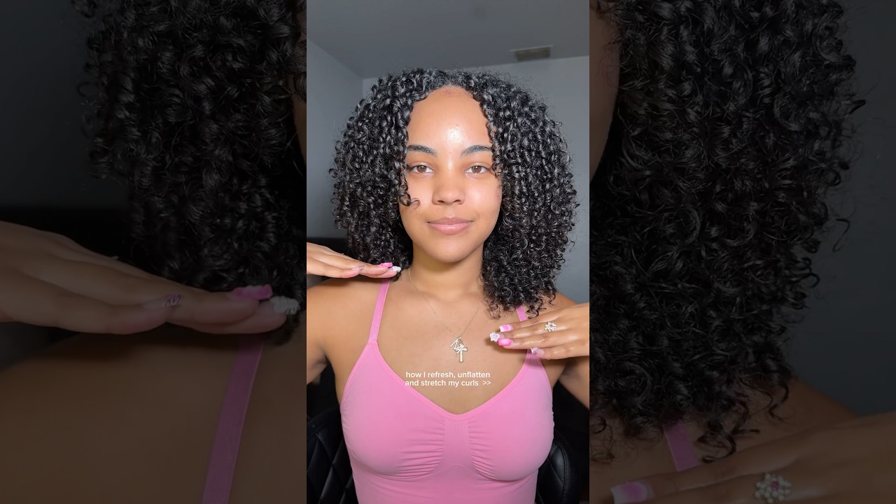Let&rsquo;s refresh & stretch the curls 🫶🏽 #curlyhair #haircare #inspiration #naturalhair #hair