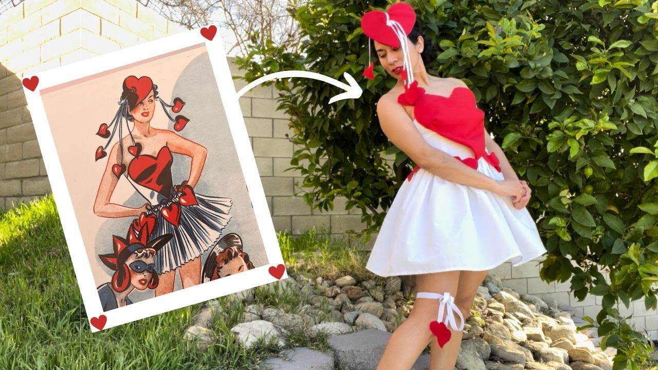 Recreating a Midcentury Costume...kind of