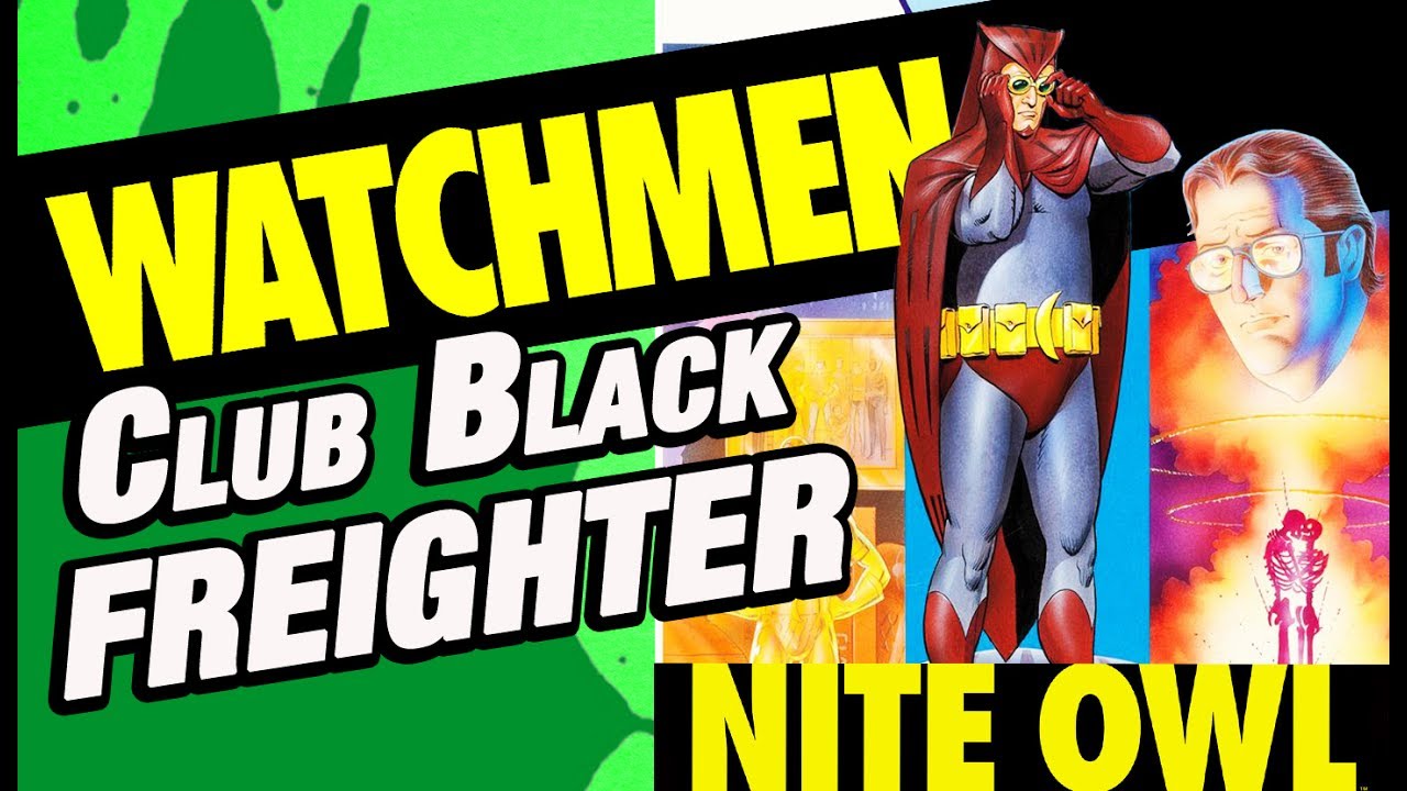 Mattycollector Exclusive Club Black Freighter Nite Owl Action figure toy review