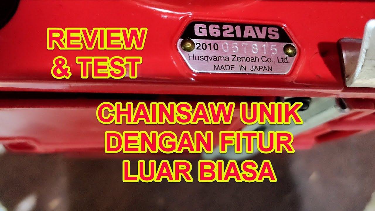 Review & Test ZENOAH 621 AVS senso unik