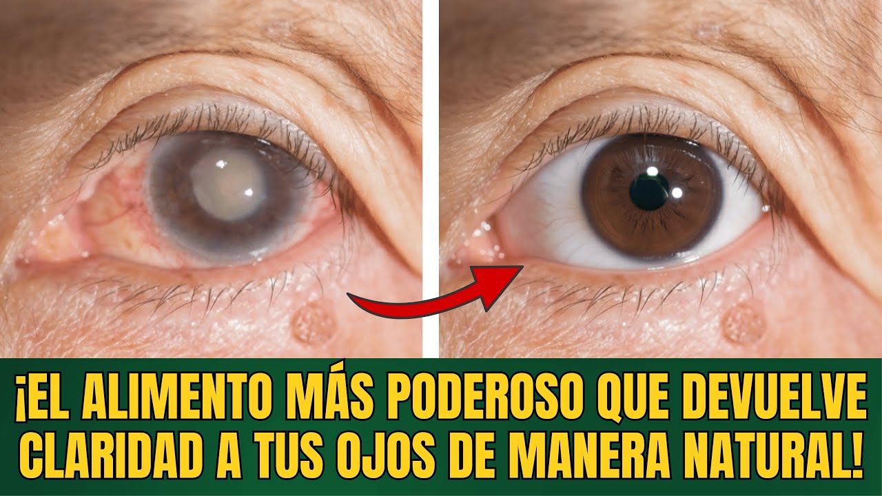 ¡VISIÓN BORROSA? ESTE ALIMENTO BARATO Y PODEROSO ACLARA TU VISTA EN SEMANAS!