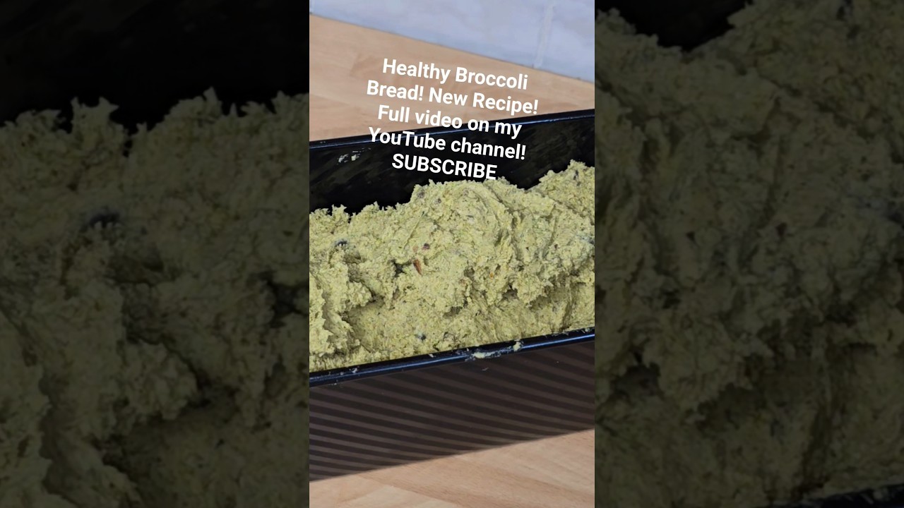 Broccoli Bread Recipe! #shortvideo #shorts #broccoli #bread bread