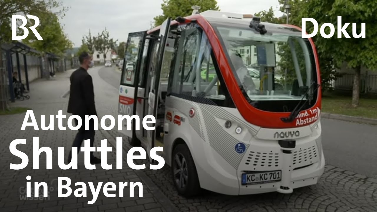 E-Mobilität: Autonom fahrende Shuttle-Busse | Gut zu wissen | Doku | BR