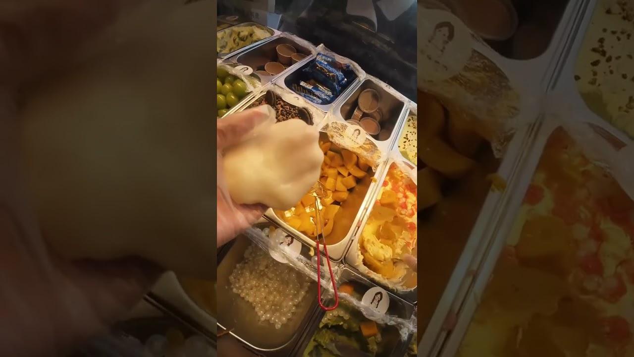 POV: Mochi Vendor at a Japanese Street Market #food  #foodie  #foodlover  #foodvideos