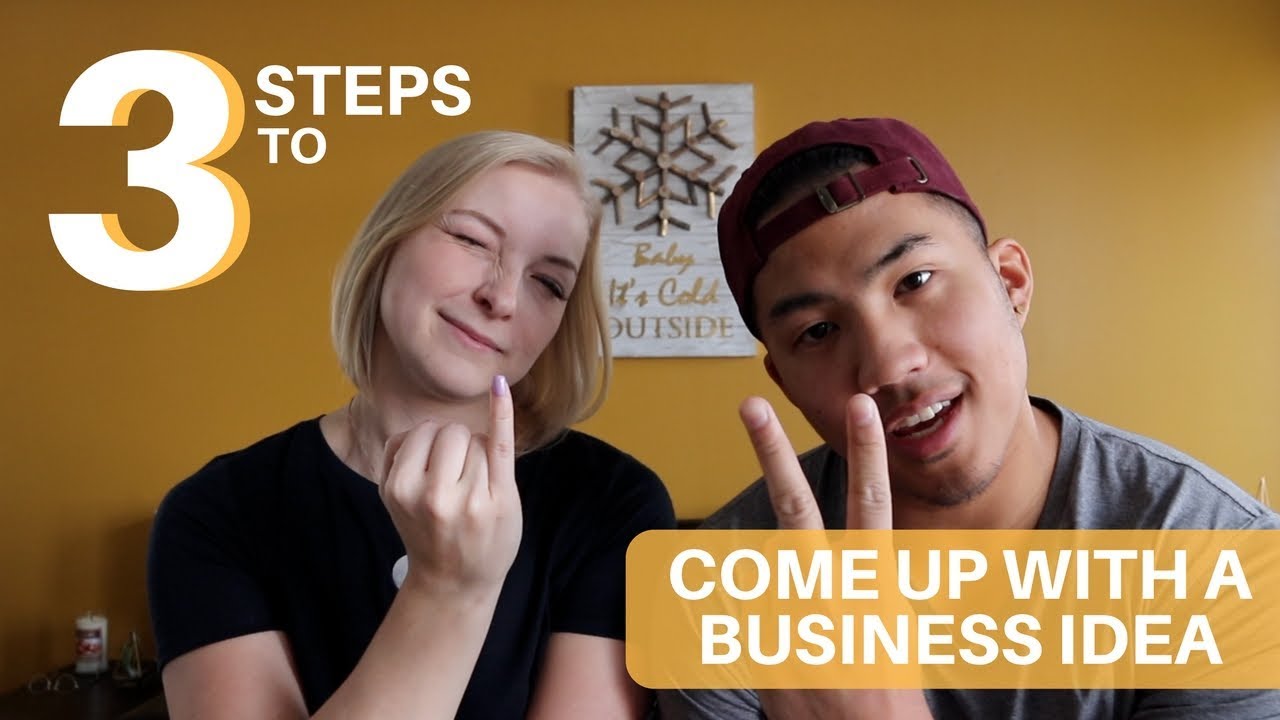 How to come up with a business idea in 3 steps