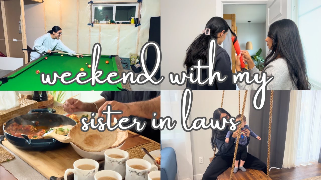 WEEKEND WITH MY SISTERS IN LAW - COOKING | SHOPPING | GAMES | FAMILY TIME | ROAD TRIP