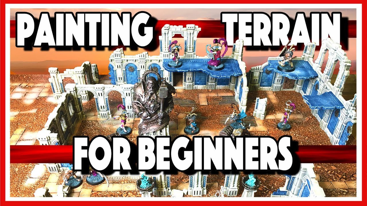Age of Sigmar Warcry Terrain Painting for Beginners - Defiled Ruins