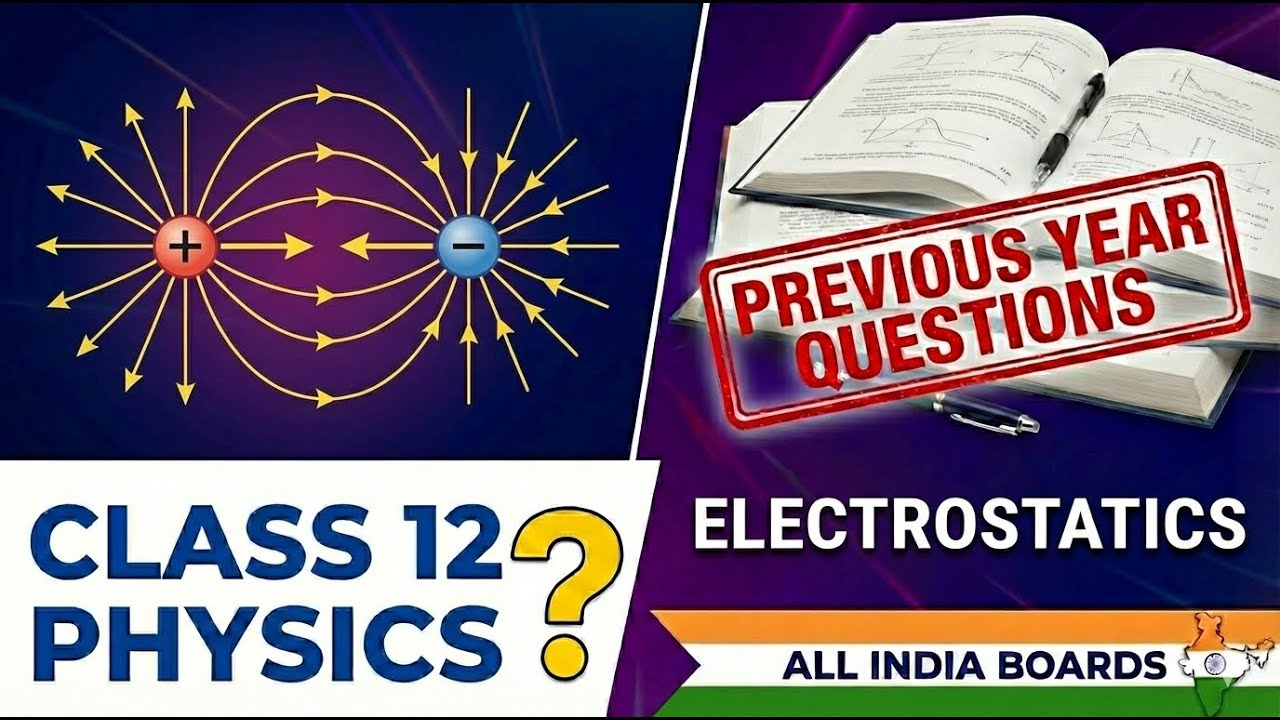 Class 12 Physics Chapter 1&2 Electrostatics All India Important Previous year questions