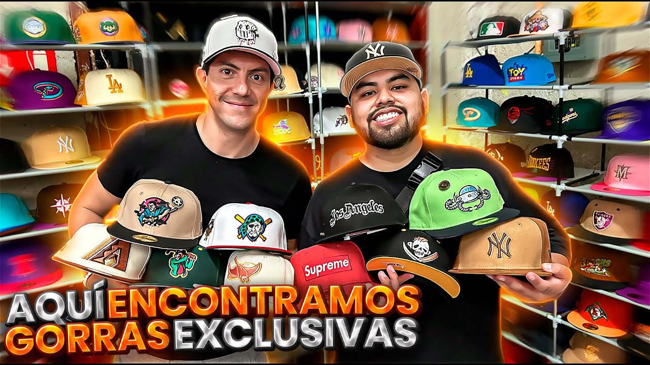 ENCONTRE GORRAS EXCLUSIVAS EN LA EXPO CAPS ft. @RoYbarra