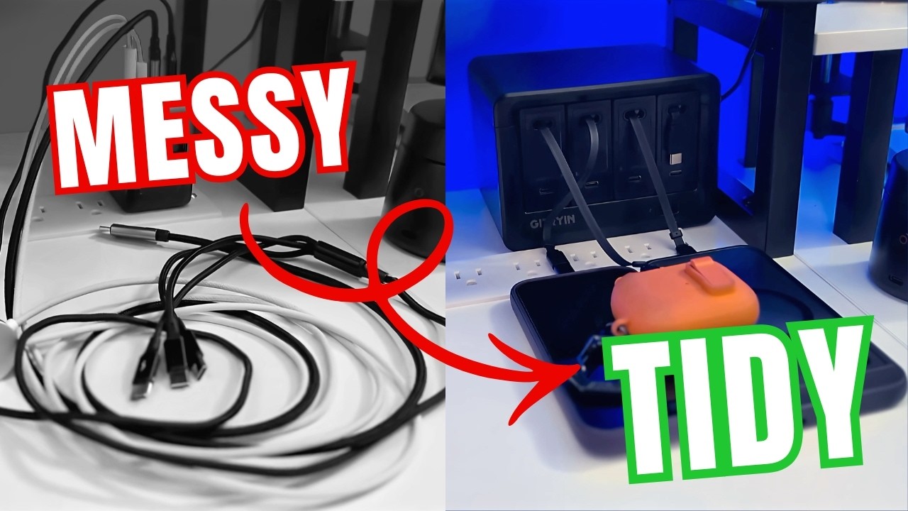 Every Creator Needs This! Gitryin 12-in-1 Desktop Charging Station