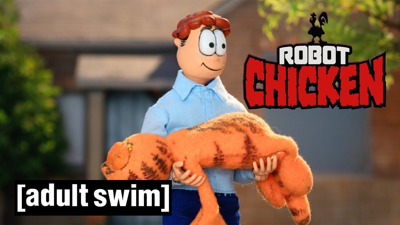 Robot Chicken | Garfield Goes to the Pet Sematary | Adult Swim UK 🇬🇧