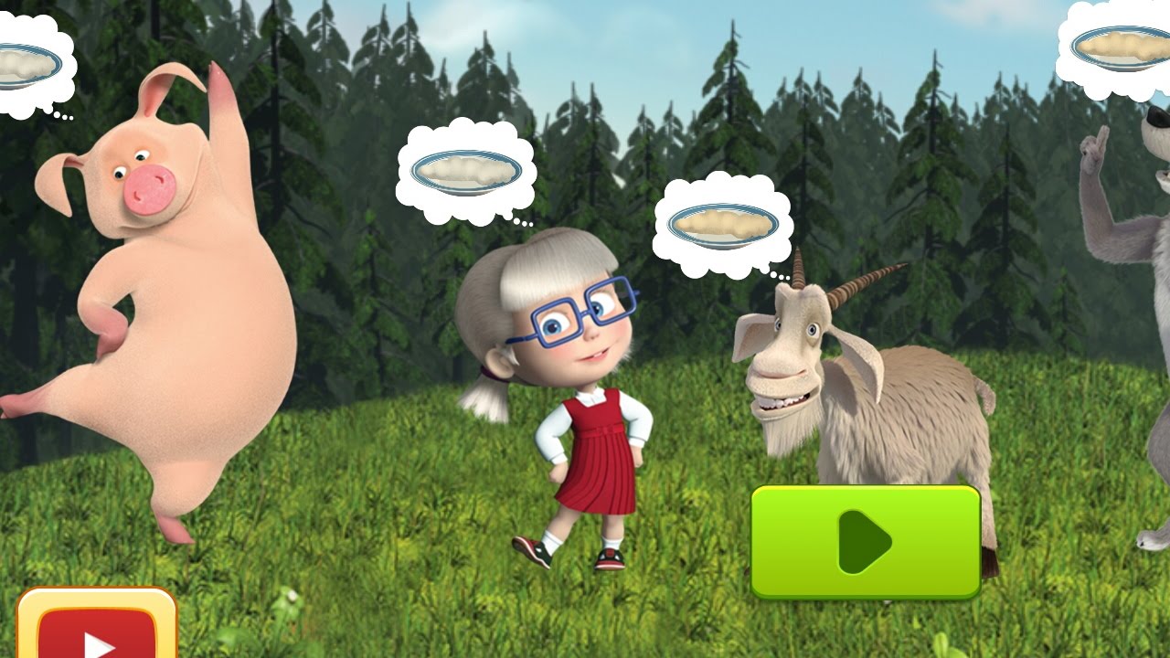 🍄 Cooking Games for Kids 🏖 Learn to Find Stuff in The Kitchen 👯 Masha Cooking Dash and Dinner