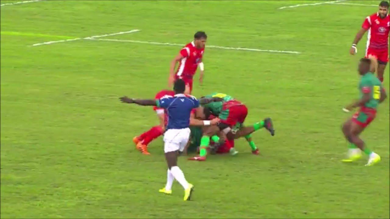 TUNISIE  Vs BORKINA FASSO     AFRICA RUGBY CUP SEVENS MENS 2024   DAY   Le 29/06/2024