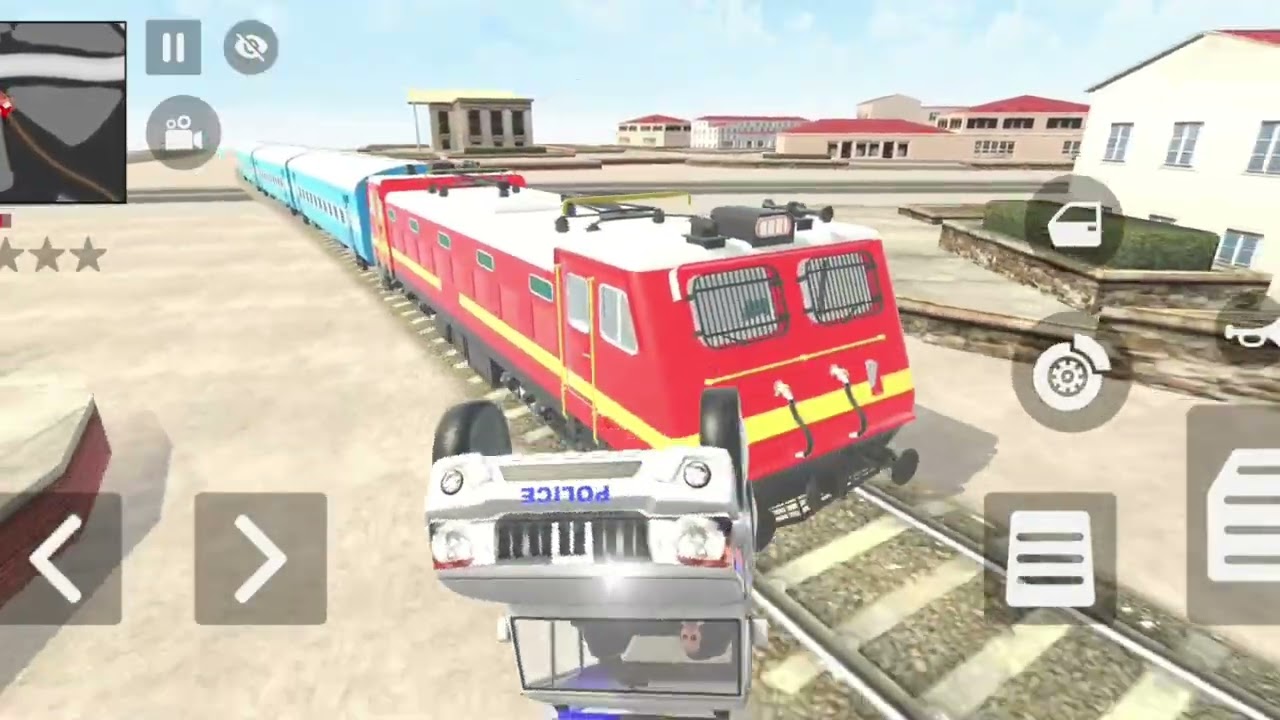 Police vs Thief INSIDE TRAIN 😱🚆 | Indian Theft Aura Simulator Gameplay