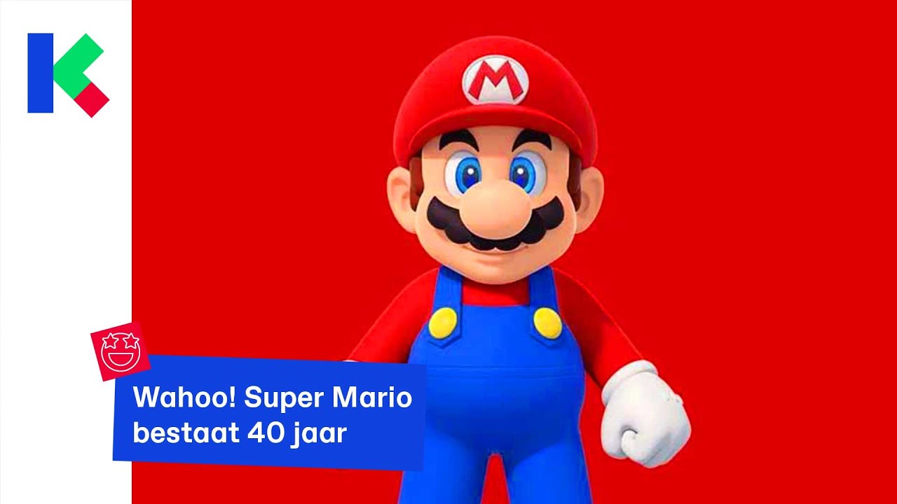 Super Mario bestaat 40 jaar en viert dat met nieuwe film