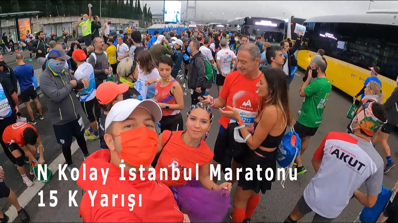 N Kolay İstanbul Maratonu 15 K yarışı