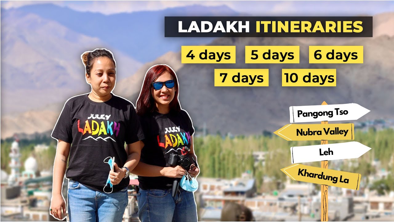 SUPER DETAILED Leh Ladakh Itinerary 2023 | 4 Days | 5 Days | 6 Days | 7 Days | 10 Days