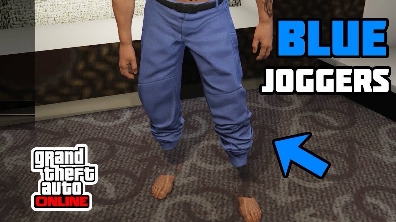 *UPDATED* HOW TO GET BLUE JOGGERS IN GTA 5 ONLINE AFTER PATCH 1.72! *SUPER EASY*