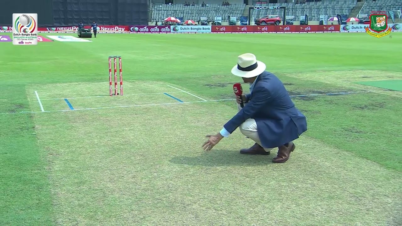2nd ODI Pitch Report | Dutch-Bangla Bank Bangladesh 🆚 Australia ODI Series 2026!