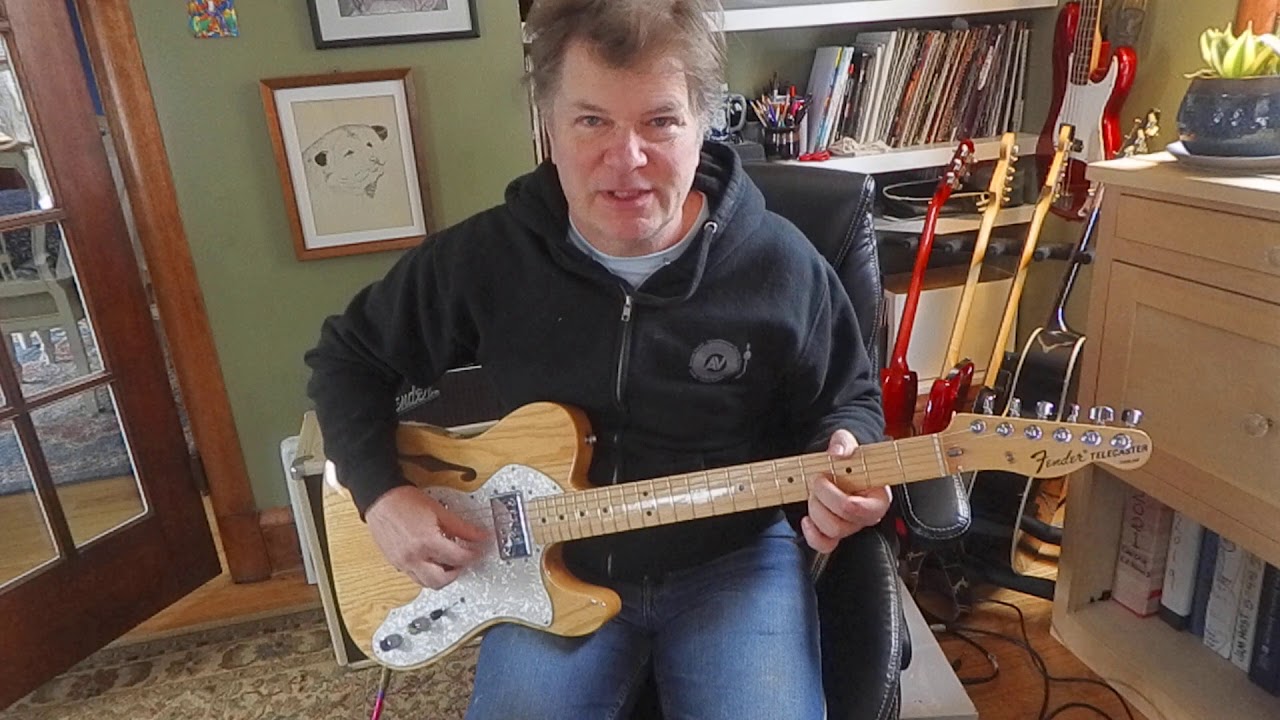 Tele Thinline MIM Old School Country Pickin