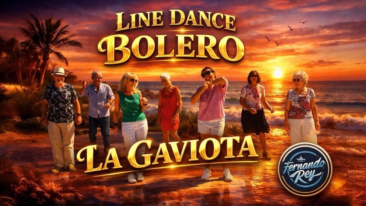 La gaviota ( Bolero ) ★ Baile en Linea ★ Line Dance ★ Ballo di Gruppo ★ Autor : Pepe H. Castaño