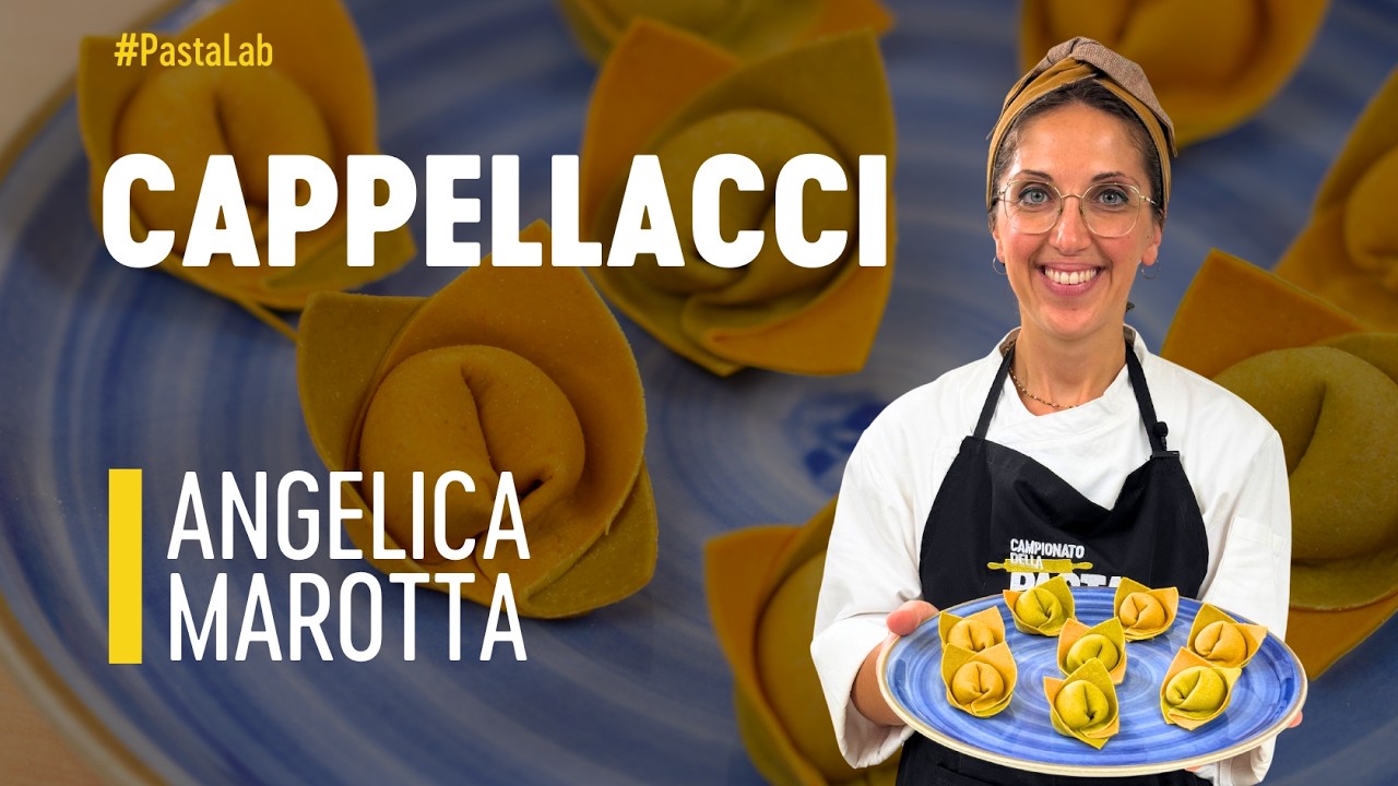Come preparare i CAPPELLACCI con Angelica Marotta | Pasta Lab