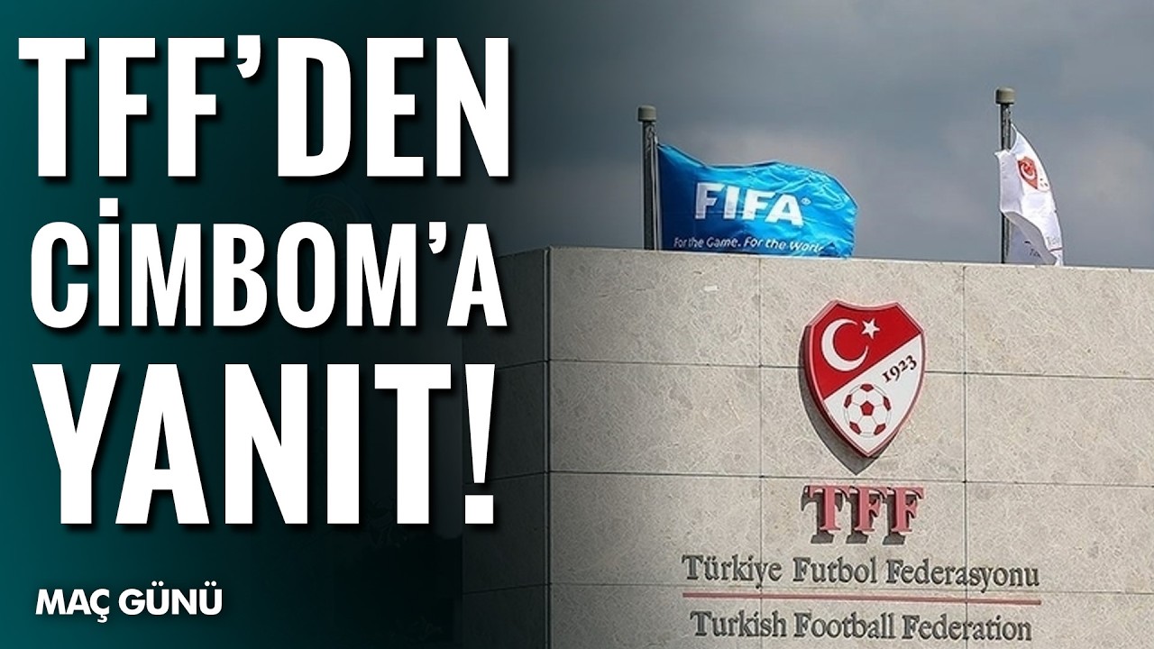 TFF'den Galatasaray'a Cevap: 