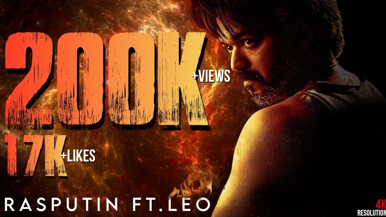 Rasputin ft Leo | Thalapathy vijay | lokesh kanagaraj